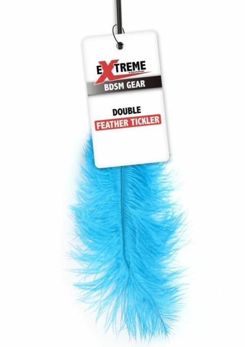 Hidden Desire EXTREME Double Feather Tickler podwojny piorkowy akcesorium czarny