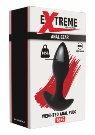 Hidden Desire Weighted Anal Plug 185g silikonowy z obciążeniem