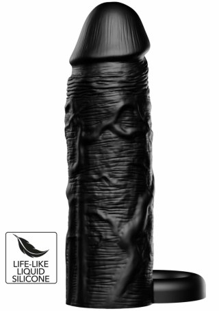 INFERNO by HIDDEN DESIRE Liquid Silicone Nakładka 15 cm z pierścieniem