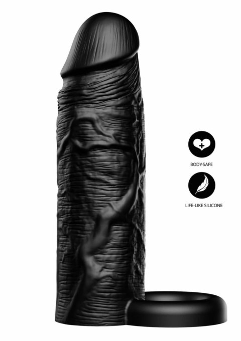 INFERNO by HIDDEN DESIRE Liquid Silicone Nakładka 15 cm z pierścieniem