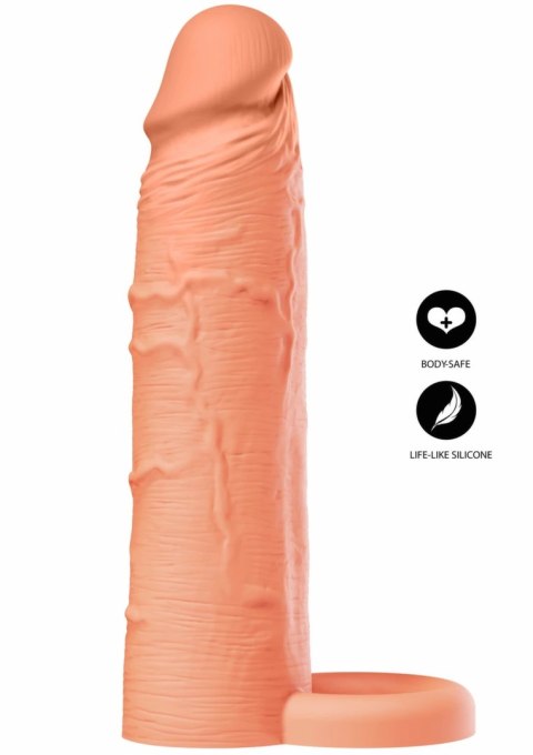 INFERNO by HIDDEN DESIRE Liquid Silicone Sleeve z Pierścieniem 18 cm
