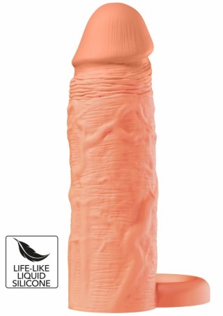 INFERNO by HIDDEN DESIRE Liquid Silicone Sleeve z pierścieniem 15 cm