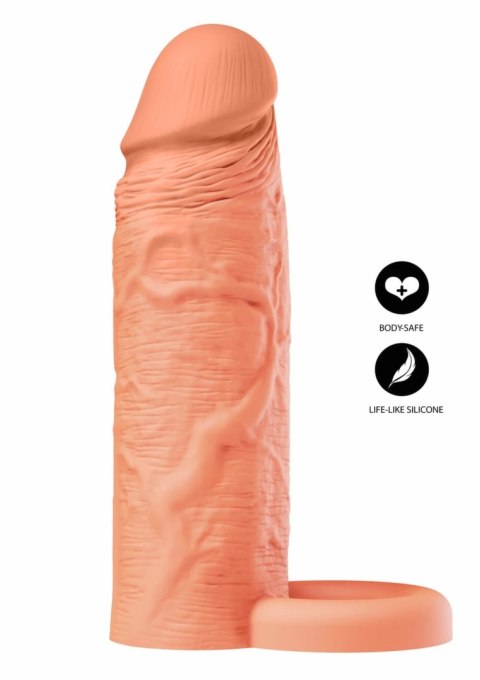 INFERNO by HIDDEN DESIRE Liquid Silicone Sleeve z pierścieniem 15 cm
