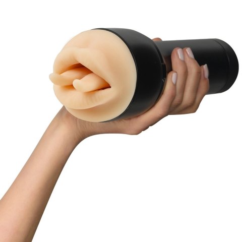 Kiiroo Feel Leigh Raven Mouth - anatomiczna maszyna intymna 22 cm Superskin