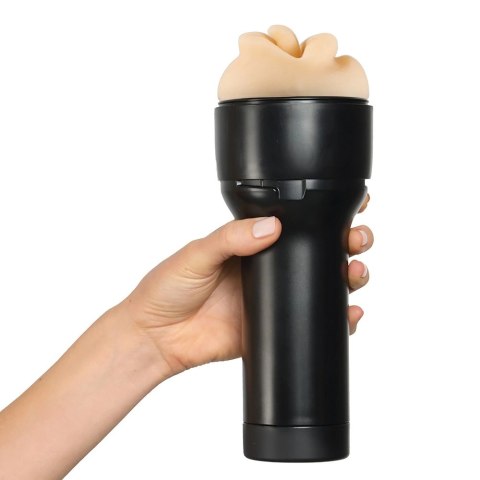 Kiiroo Feel Leigh Raven Mouth - anatomiczna maszyna intymna 22 cm Superskin