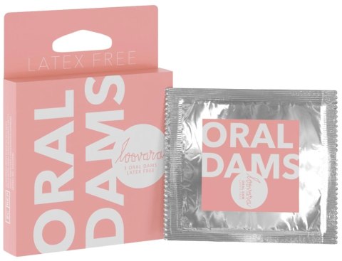 Loovara Oral Dams Pack of 3 - ultracienkie, bezlateksowe osłony ochronne