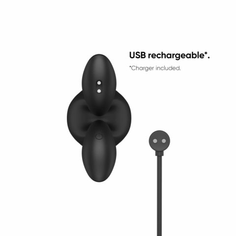 Nexus Bendz Large - Wibrująca zatyczka analna, regulowana, silikonowa, pilot