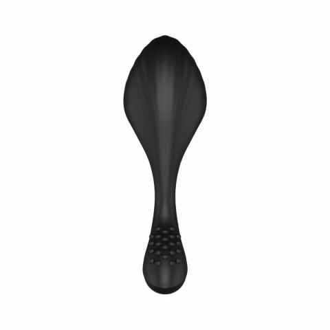 Nexus Bendz Small - Wibrująca zatyczka analna z regulacją kształtu, czarna, wodoodporna