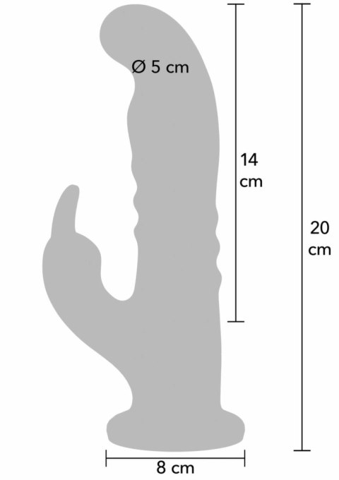 Playhouse Rotating G-Spot Rabbit Vibrator silikonowy, wodoodporny