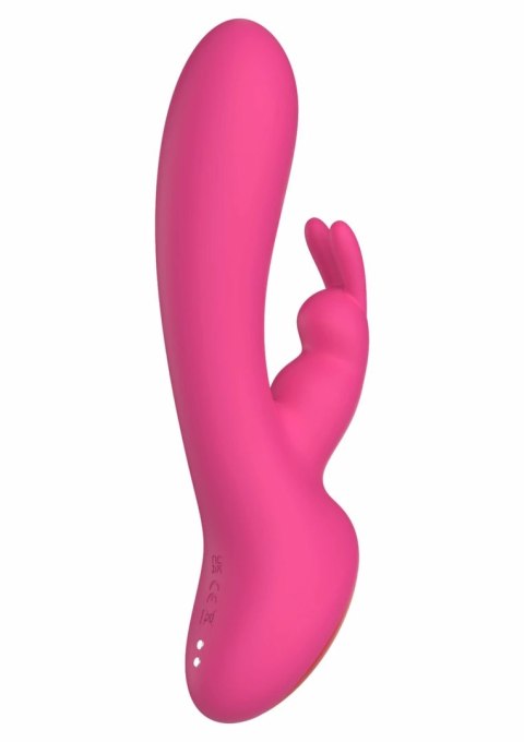 Rebel Rabbit Vibrator silikonowy, wodoodporny, 10 trybow, USB, fioletowy