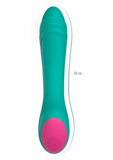 Savage G-Spot Vibrator silikonowy, 10 trybow, wodoodporny, USB