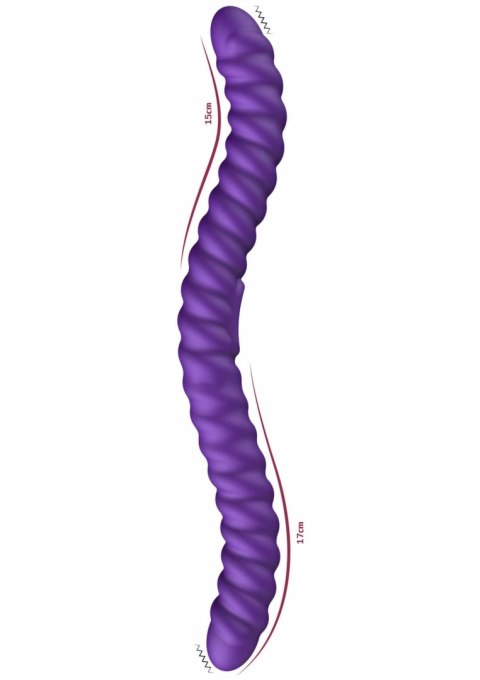 She.E.O Dual-Sided Flexible Vibrator silikonowy, wodoodporny, z pilotem