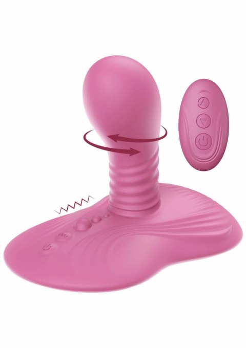 She.E.O Rotating Vibrating Grinder - dwusilnikowy, wodoodporny, silikonowy