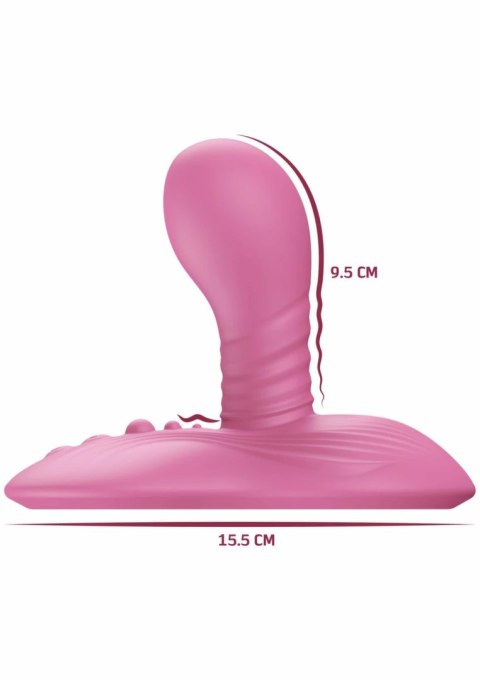 She.E.O Rotating Vibrating Grinder - dwusilnikowy, wodoodporny, silikonowy