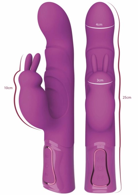 She.E.O Thick Rabbit Vibrator model G-Spot, silikonowy, wodoodporny