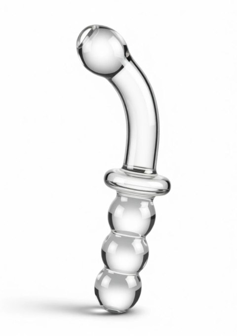 ToyJoy Glass Worxx Dual-Ended szklany model anatomiczny 21 cm