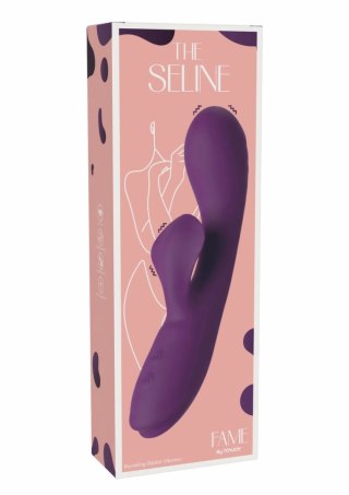 ToyJoy The Selene Rumbling Rabbit silikonowy masażer wodoodporny USB-C