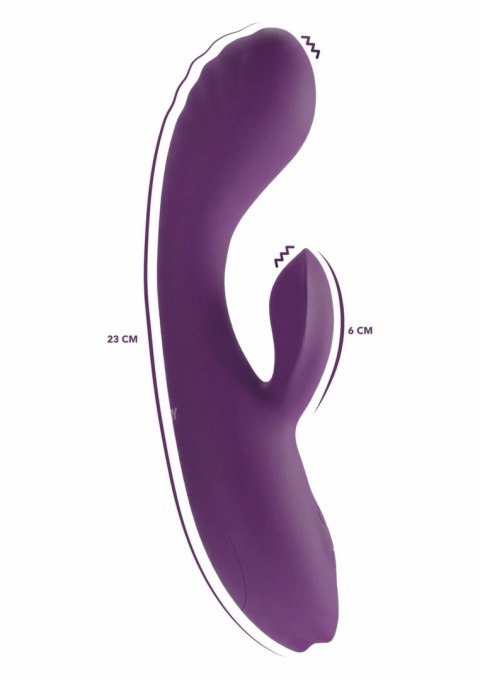 ToyJoy The Selene Rumbling Rabbit silikonowy masażer wodoodporny USB-C