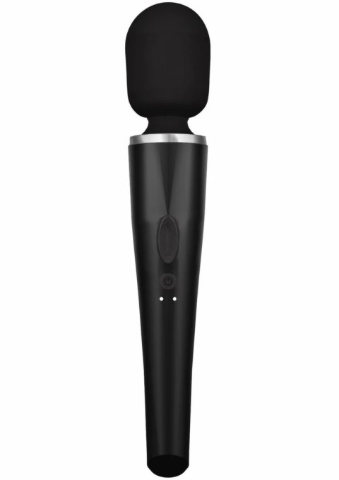 CARESSE Pro Wand Massager 30,6 cm 5 trybow IPX7 silikon czarny