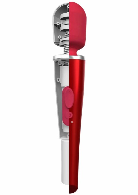CARESSE Pro Wand Massager - bezprzewodowy masażer IPX7, 30,6 cm, 5 trybow
