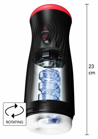 HIDDEN DESIRE Vortex Thrust - maszyna intymna z rotacją i ruchem gora-doł
