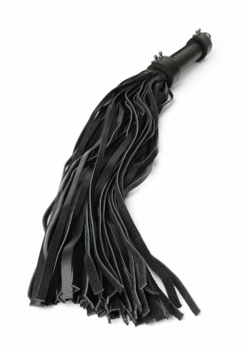 Hidden Desire Genuine Leather Whip 55cm - elegancki bat z naturalnej skory