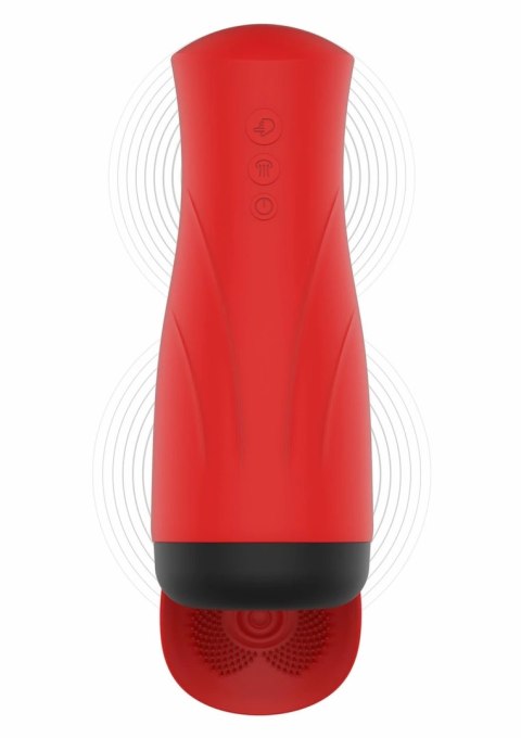 Hidden Desire Super Suction Nutbuster Triple - maszyna intymna z funkcją ssania i wibracji