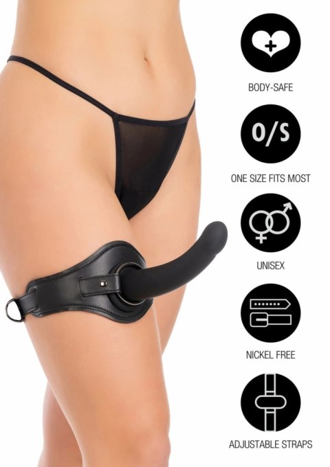 INFERNO by HIDDEN DESIRE Thigh Strap-On - pas udowy z wymiennymi pierścieniami
