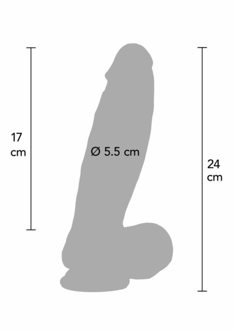 INFERNO by HIDDEN DESIRE Ultra Realistic 22 cm silikonowy model dual-density