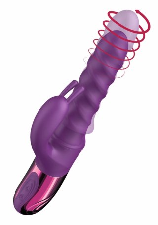 She.E.O Swirl Rabbit - wibrujący model z funkcją ruchu obrotowego i pulsacji