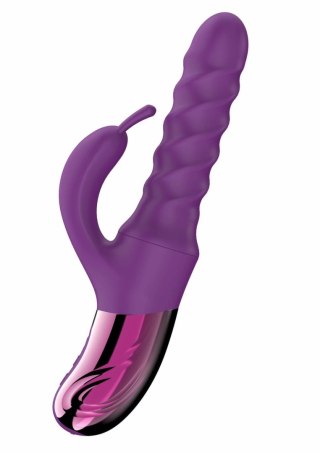 She.E.O Swirl Rabbit - wibrujący model z funkcją ruchu obrotowego i pulsacji