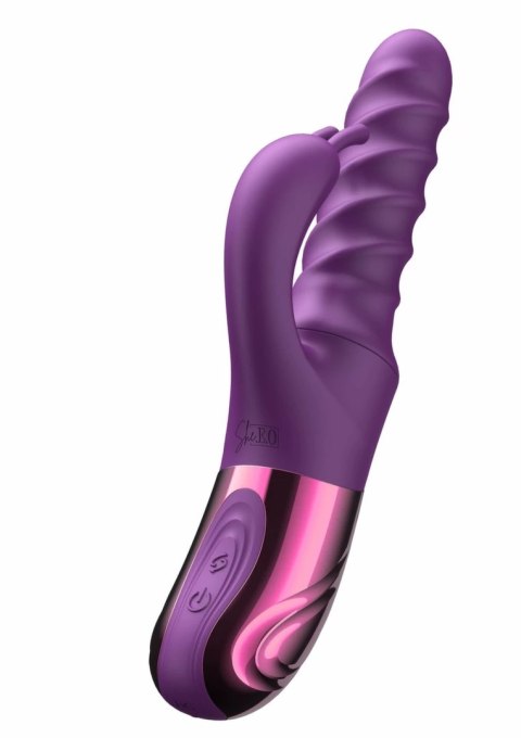 She.E.O Swirl Rabbit - wibrujący model z funkcją ruchu obrotowego i pulsacji