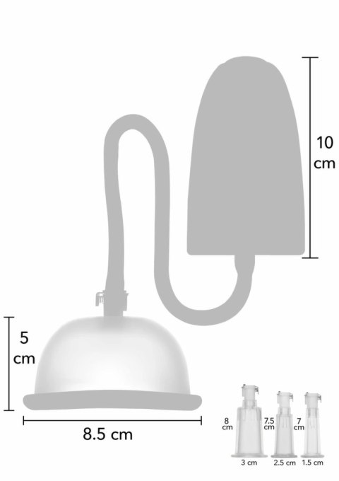 She.E.O Vacuum Vagina & Clitoral Automatic Pump - automatyczna pompa z regulacją