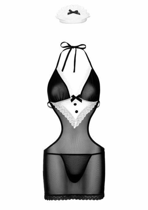 Svenjoyment French Maid Roleplay Set komplet przebierany z koronką