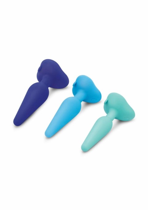 B-Vibe Anal Training Kit 3pcs silikonowy zestaw progresywny