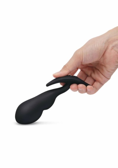 B-Vibe P-Spot SnugPlug Medium silikonowy z pilotem i wibracjami