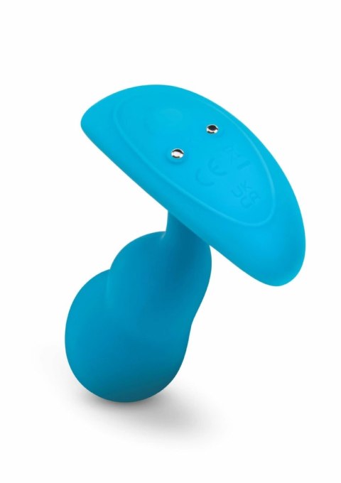 B-Vibe P-Spot SnugPlug Small silikonowy z pilotem, wibrujący, czarny