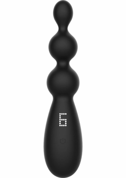 Hidden Desire Extreme Triple Thrill Anal Vibrator silikonowy 3-kulkowy czarny