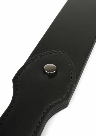 Hidden Desire Genuine Leather Slapper I - skorzany płaski bat z ergonomicznym uchwytem