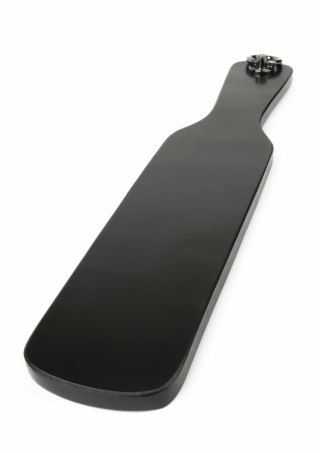 Hidden Desire Genuine Leather Spank Paddle - skorzana płetwa do masażu, czarna