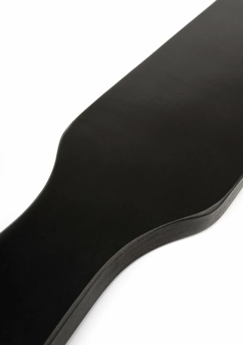 Hidden Desire Genuine Leather Spank Paddle - skorzana płetwa do masażu, czarna