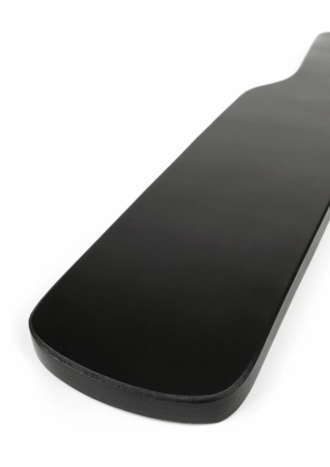 Hidden Desire Genuine Leather Spank Paddle - skorzana płetwa do masażu, czarna
