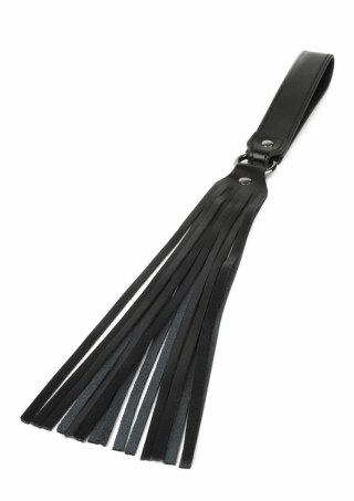 Hidden Desire Masters skorzany flogger z naturalnej skory czarny