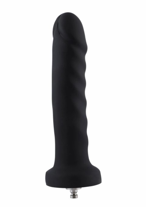 Hismith KlicLok Dildo 19,5 cm silikonowy anatomiczny czarny