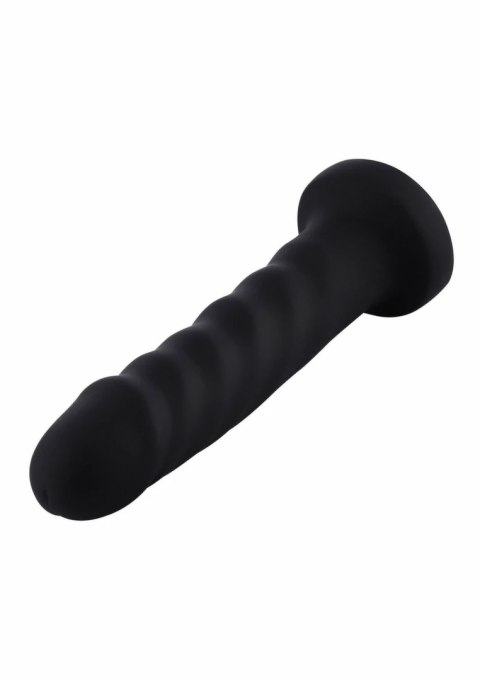 Hismith KlicLok Dildo 19,5 cm silikonowy anatomiczny czarny