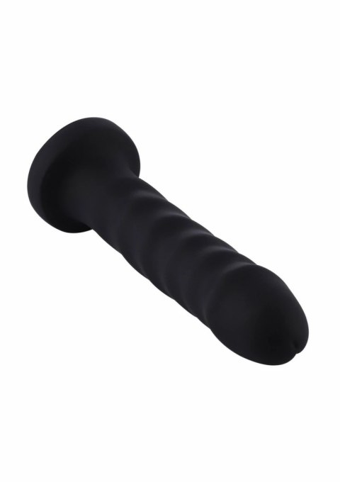 Hismith KlicLok Dildo 19,5 cm silikonowy anatomiczny czarny