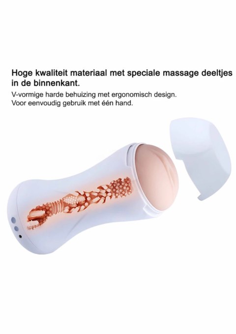 Hismith KlicLok Stroker - maszyna intymna z 10 trybami wibracji 21 cm