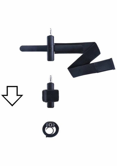Hismith Strap Connector - adapter do maszyn intymnych, aluminium