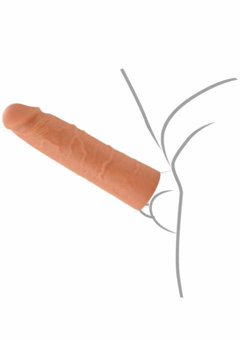 INFERNO by HIDDEN DESIRE Liquid Silicone - nakładka intymna 15 cm