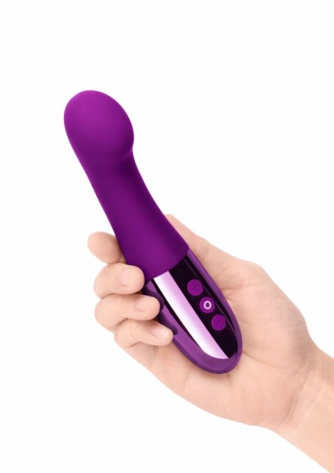 Le Wand Gee - precyzyjny model intymny z ładowaniem USB, fioletowy